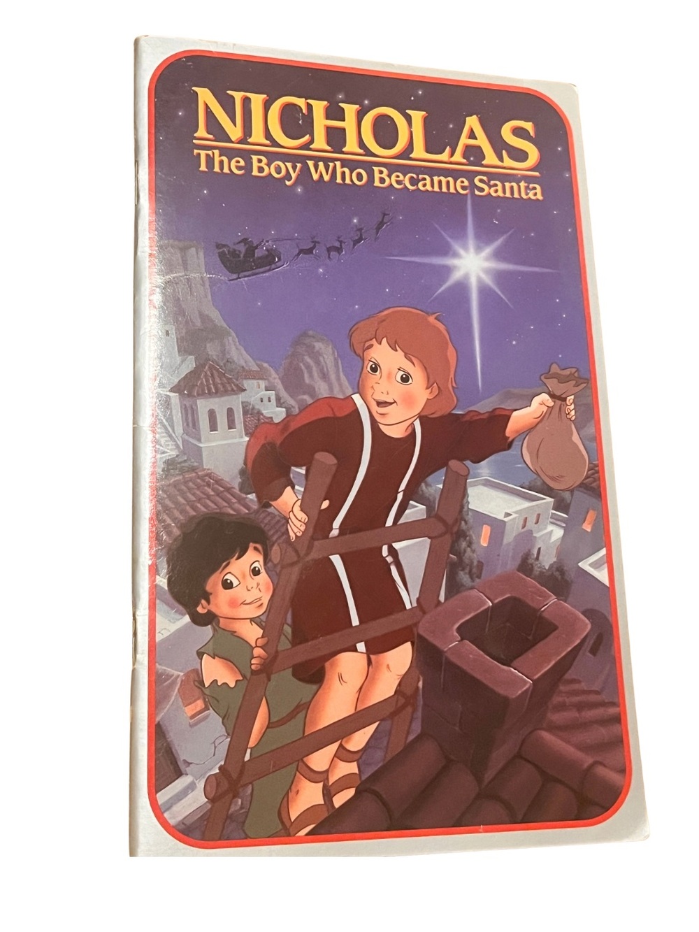 Nicholas: The Boy Who Became Santa Vintage Christmas Storybook Paperback